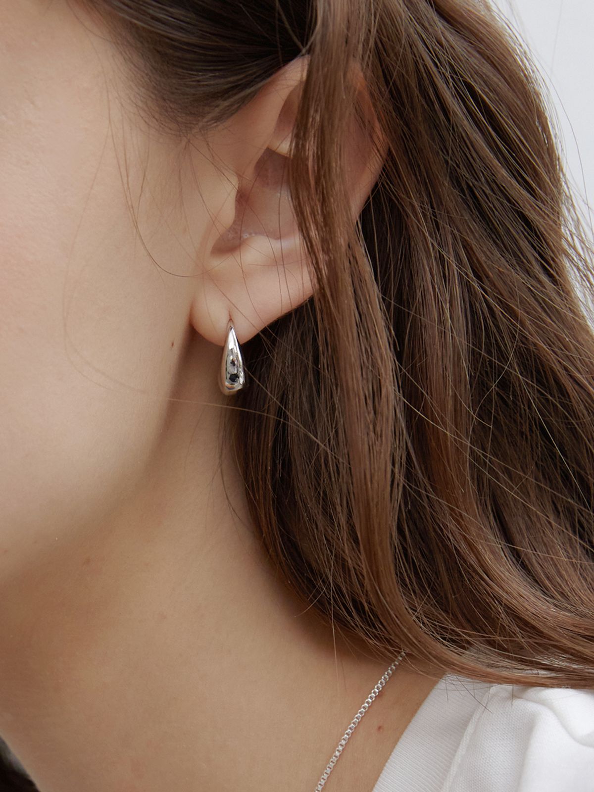 겟미블링(GETMEBLING) Bold Hoop Earring