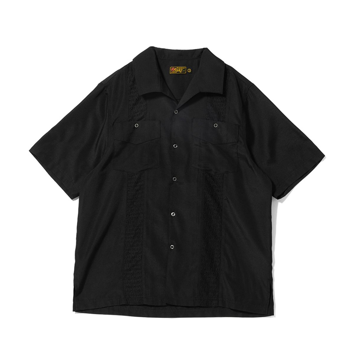 오가프(OGARP) No-Tie Collar Shirt Black