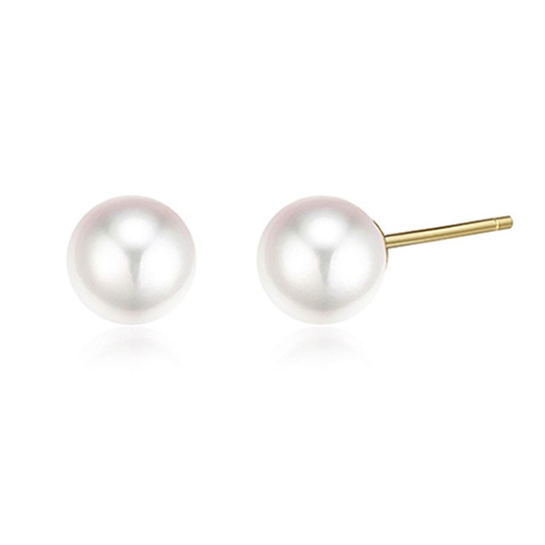 워터펄 담수진주(10mm) 귀고리_242300029