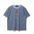 Stripe Eagle Patch Tee Blue