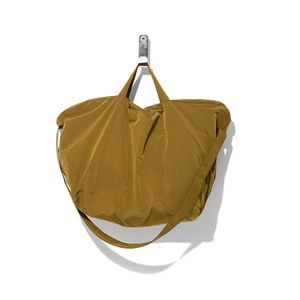 Packable Nylon Big Keyring Bag Yellow