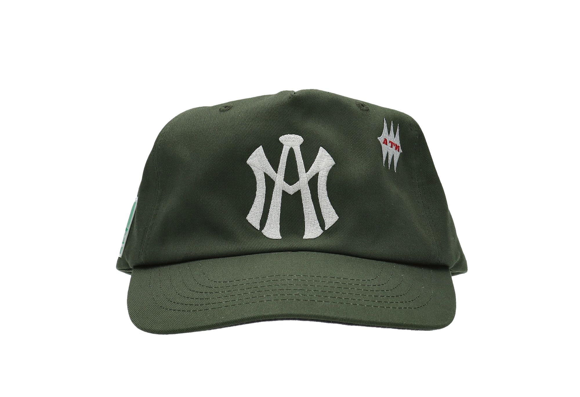 MUSINSA公式 | Aftermath ATM LOGO BALL CAP [KHAKI]