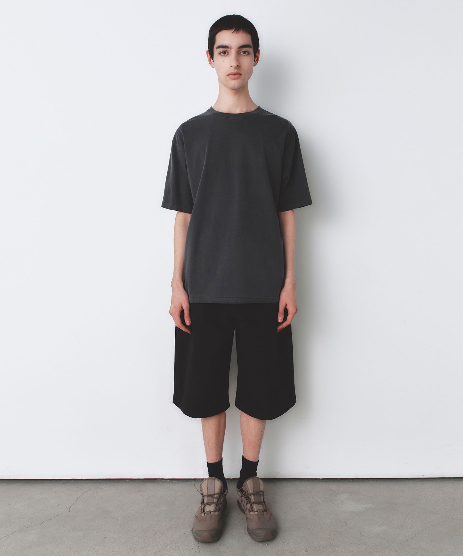 パンツ INSILENCE Cotton Twill Bermuda Pants MUSINSA公式 | INSILENCE Cotton Twill Bermuda Pants BLACK