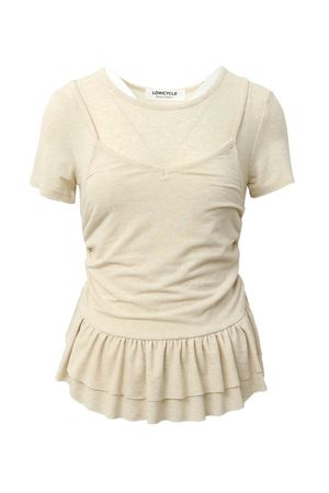 25 S/S 뷔스티에 티셔츠