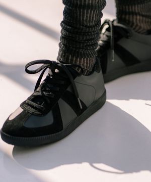 [박강은 PICK] 쿠바 스니커즈 7CM [블랙]