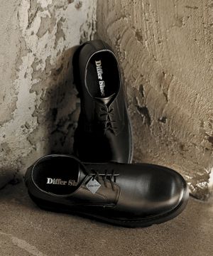 704 청키 더비슈즈 7CM 매트 블랙 [무광]