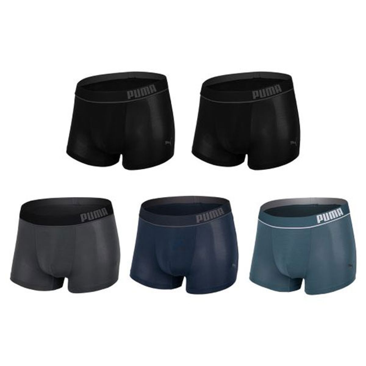 푸마 바디웨어(PUMA BODYWEAR) [5PACK] 남성 드라이셀 인견 드로즈