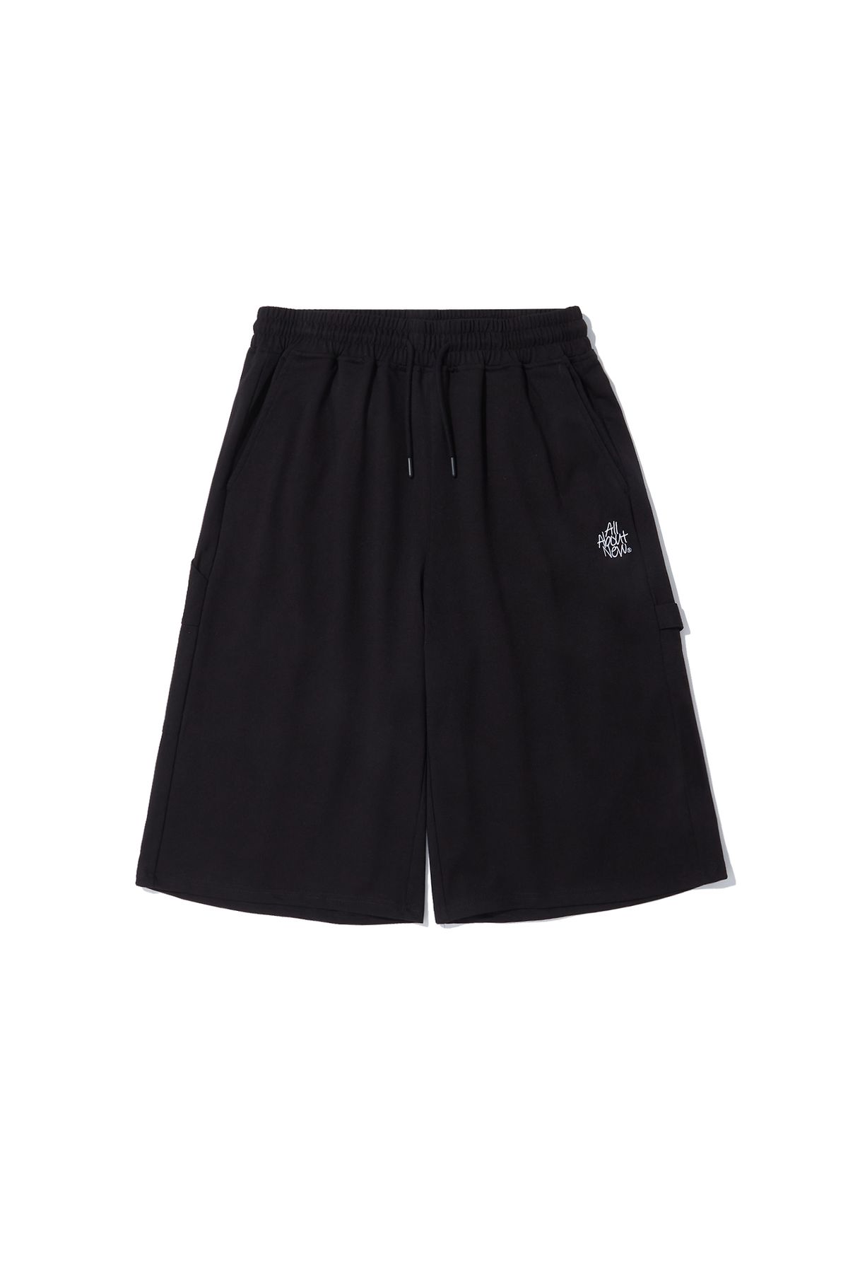 올어바웃뉴(ALL ABOUT NEW) 6부 카펜더 반바지 블랙 ANZ2RM03ABK