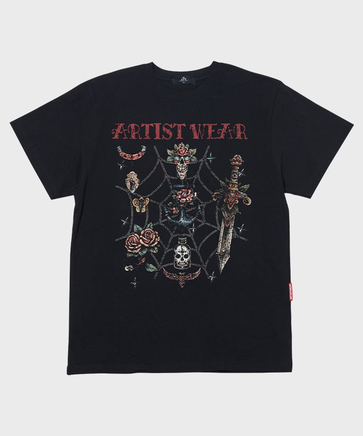 아티스트웨어(ARTISTWEAR) [ATW] 빈티지스쿨 반팔티