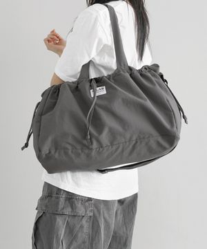스트링 포켓 보스턴 트래블백 - gray