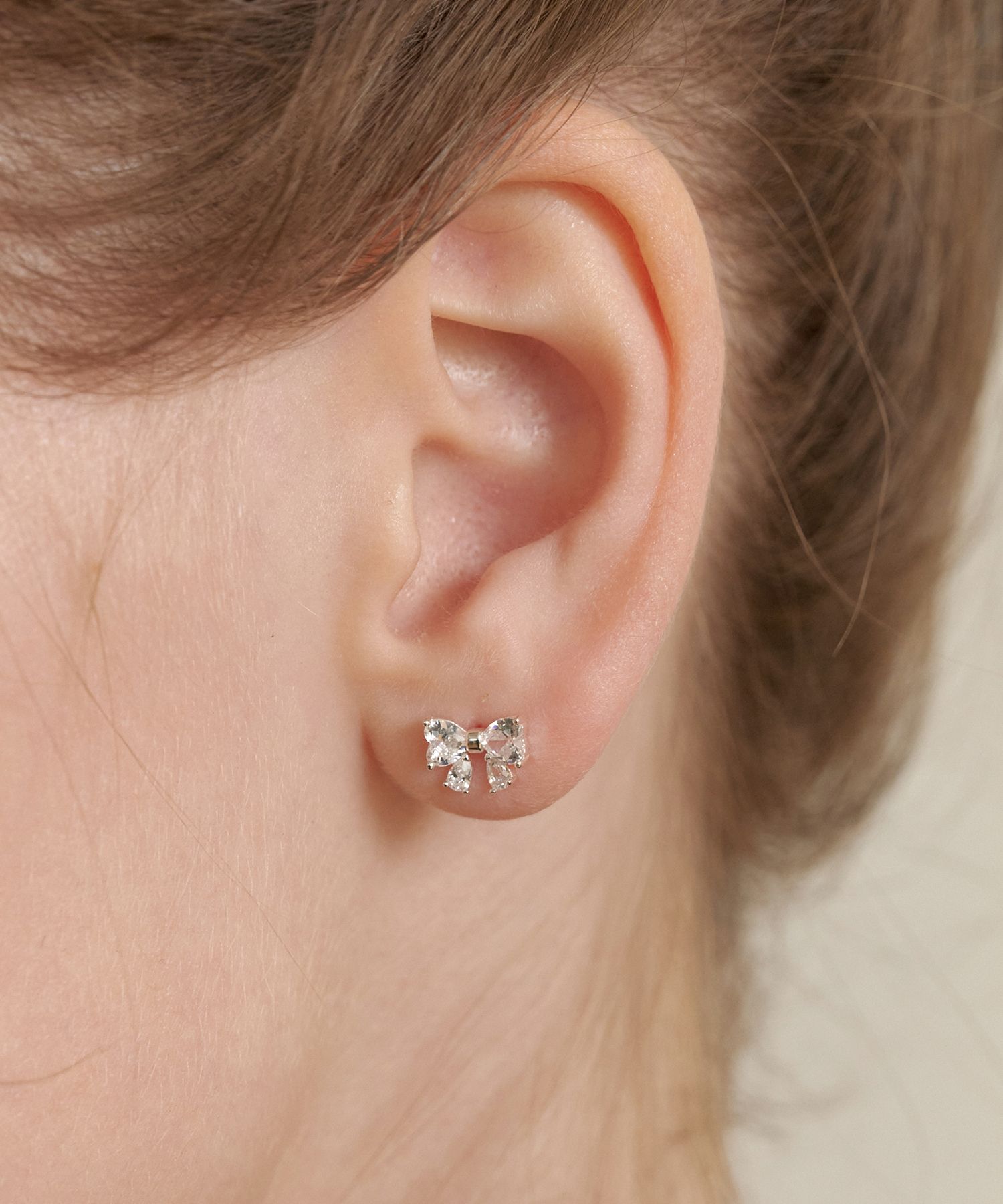 【TATIANA】(Silver925) Twinkle Butterfly Ribbon Ear Jacket MUSINSA | TATIANA (Silver 925) Twinkle Butterfly Ribbon
