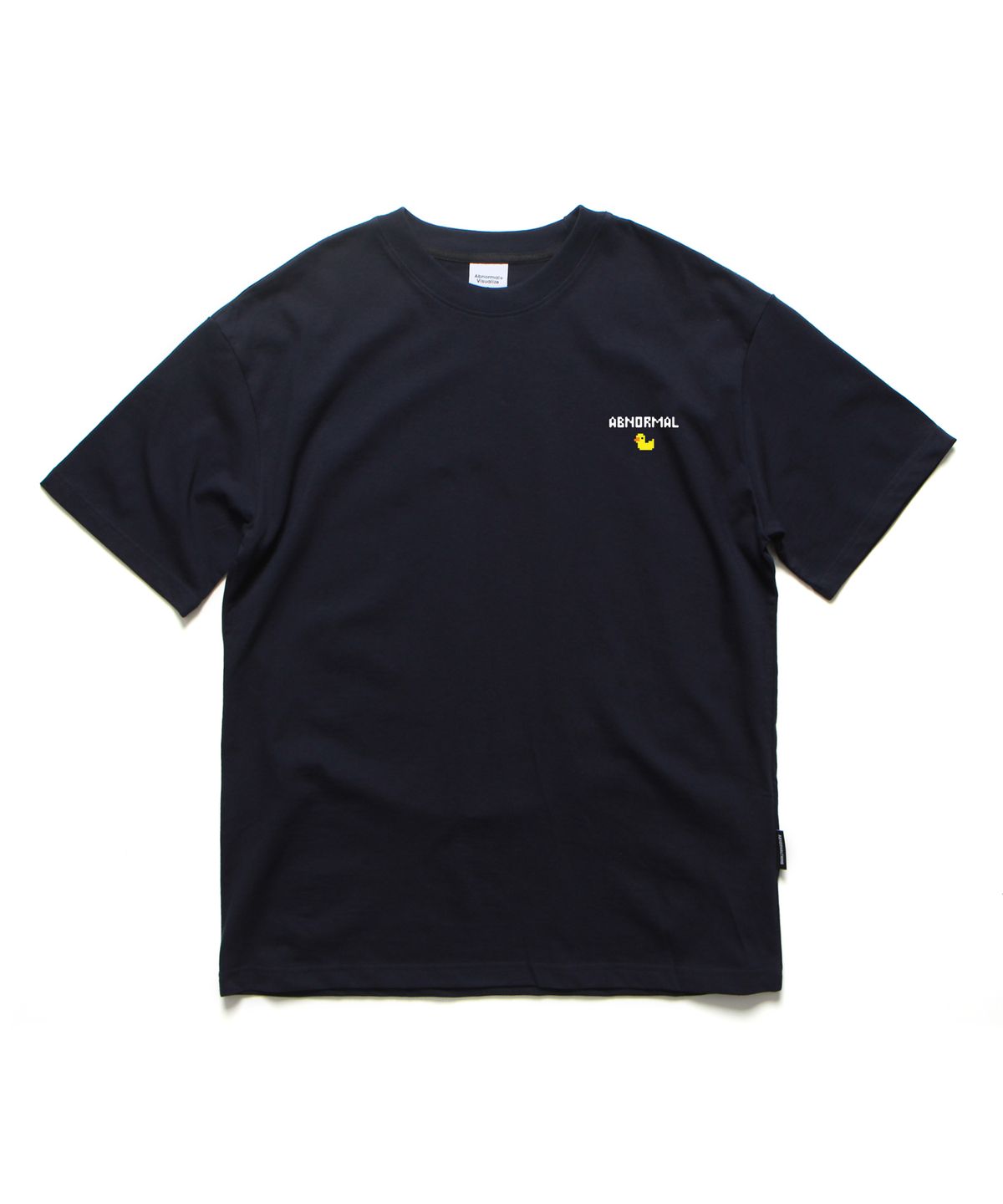 앱놀머씽(ABNORMALTHING) 아날로그 티셔츠 네이비 (ANALOGUE T-SHIRT NAVY)