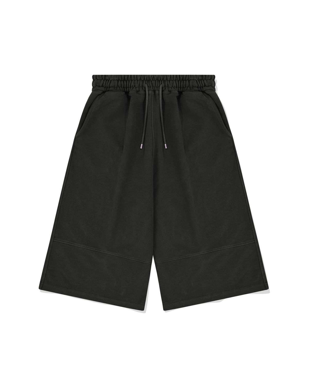 에스이에스티(S'EST) Pigment Bermuda Shorts Charcoal