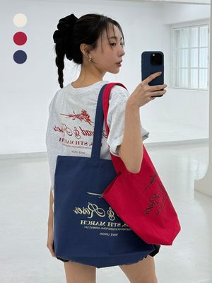 Bread and roses Cotton Bag(3color)