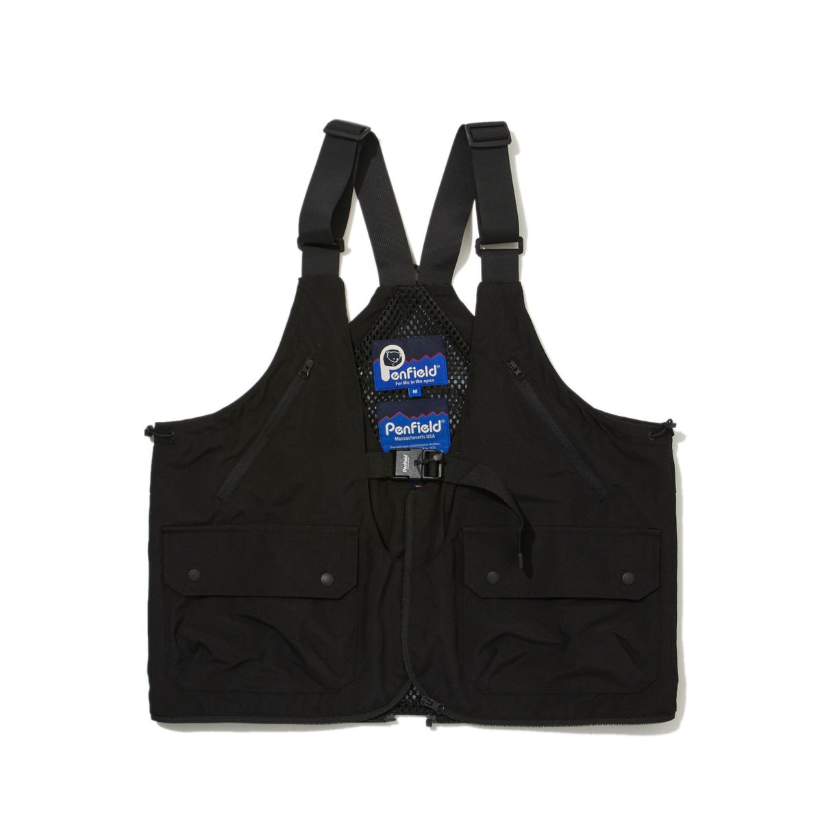 펜필드(PENFIELD) 2L 유틸리티 기어백 베스트 블랙_FR7WV003