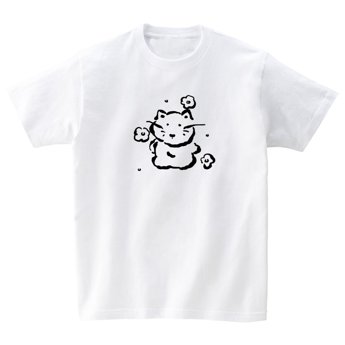 어썸어스(AWESOMEUS) Spring cat T-SHIRTS_4COLOR