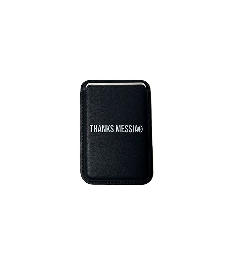 LOGO MAGSAFE CARD WALLET-BLACK