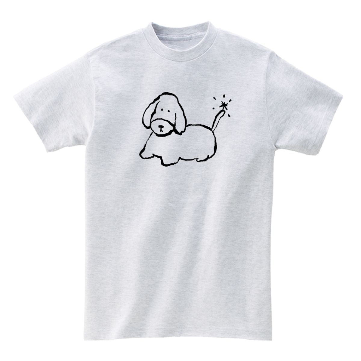어썸어스(AWESOMEUS) Puppy firecrackers T-SHIRTS_4COLOR
