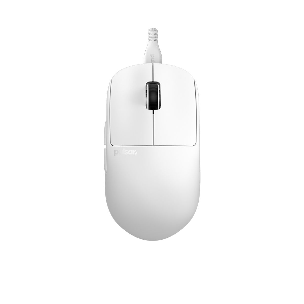 펄사(PULSAR) X2H 유선 게이밍 마우스 미디움 화이트색상 대칭형 50g 초경량 옵티컬 스위치 파라코드 케이블 (PX2H22D)