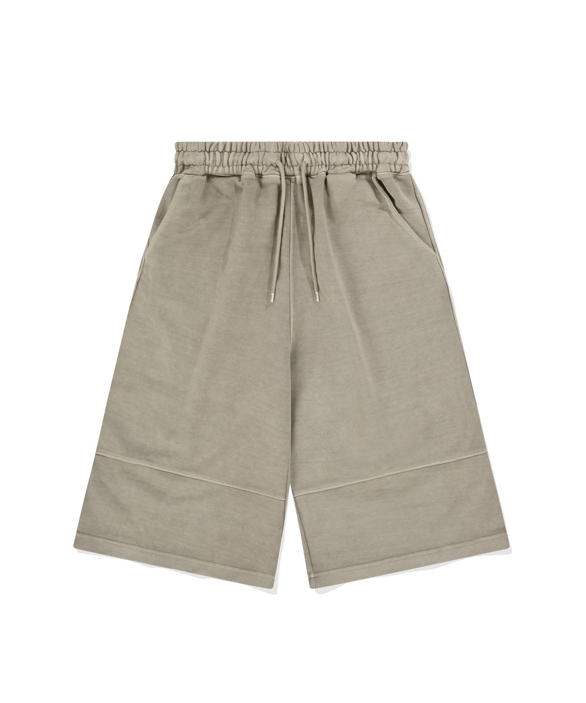 에스이에스티(S'EST) Pigment Bermuda Shorts Beige