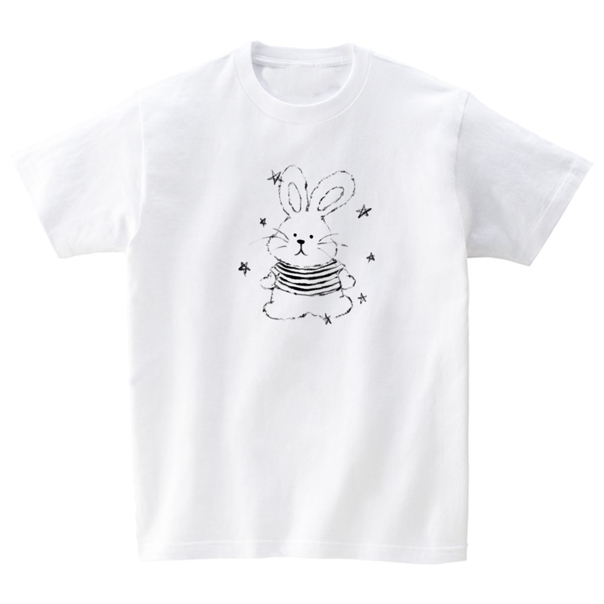 어썸어스(AWESOMEUS) Rabbits and stars T-SHIRTS_4COLOR