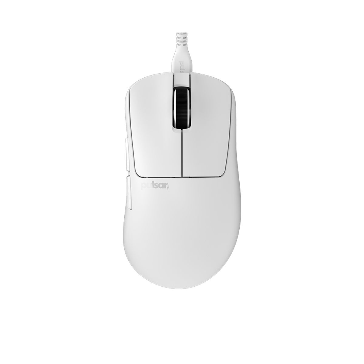 펄사(PULSAR) Xlite 유선 게이밍 마우스 미디움 화이트색상 인체공학 52g 초경량 옵티컬 스위치 파라코드 케이블 (PXV322D)