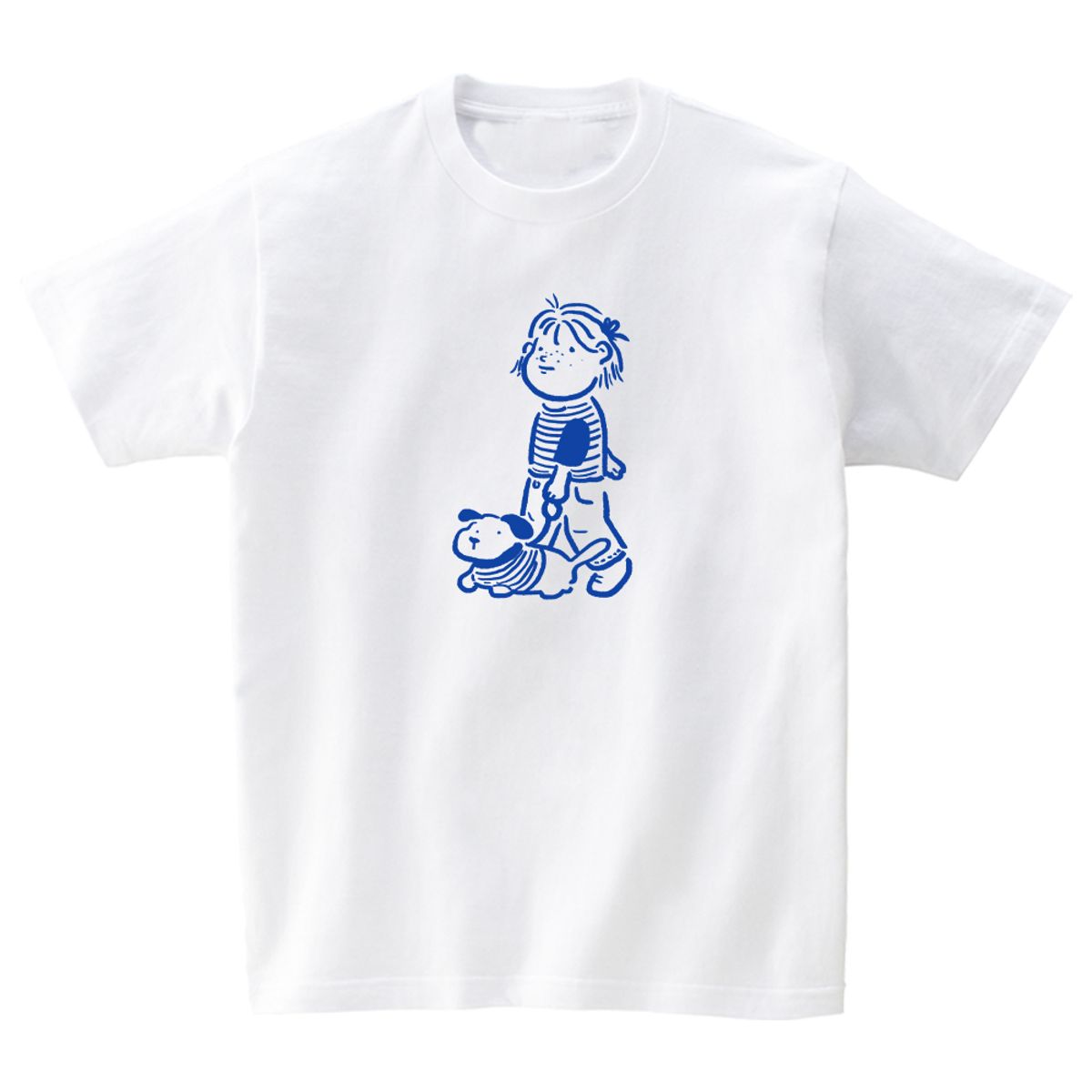 어썸어스(AWESOMEUS) I like to take a walk T-SHIRTS_4COLOR