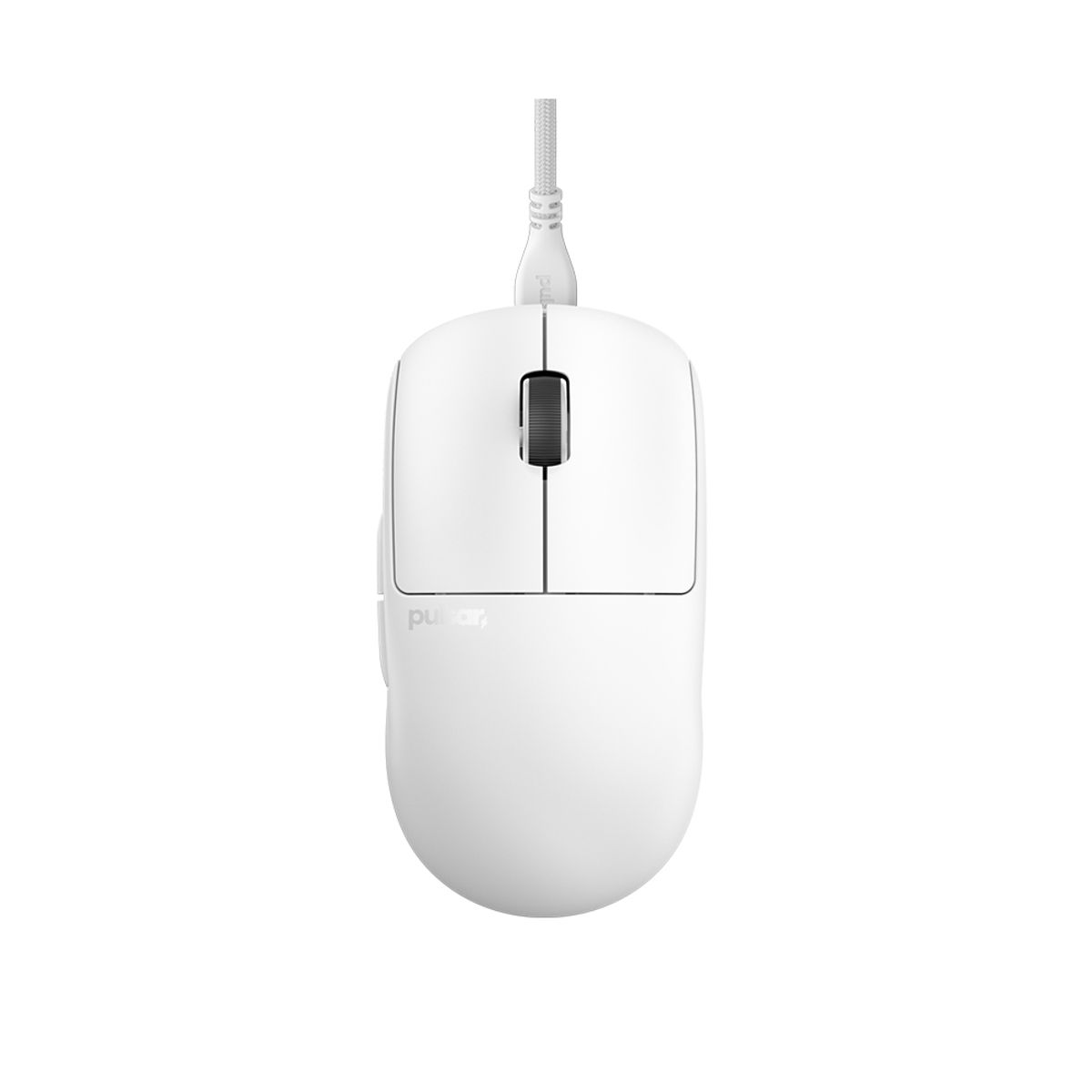 펄사(PULSAR) X2 유선 게이밍 마우스 미디움 화이트색상 대칭형 51g 초경량 옵티컬 스위치 파라코드 케이블 (PX2222D)