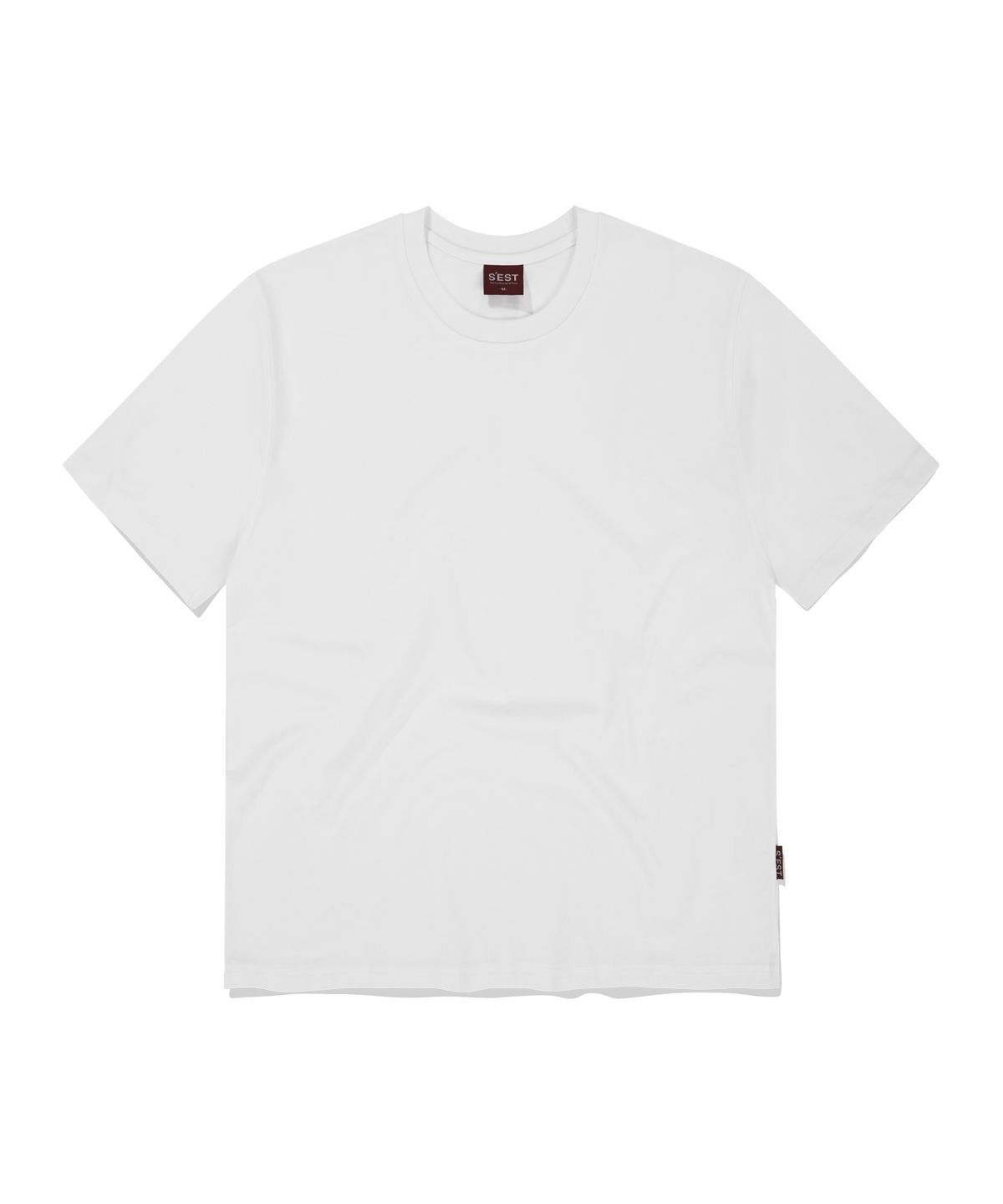 에스이에스티(S'EST) Bio washing T-shirts White