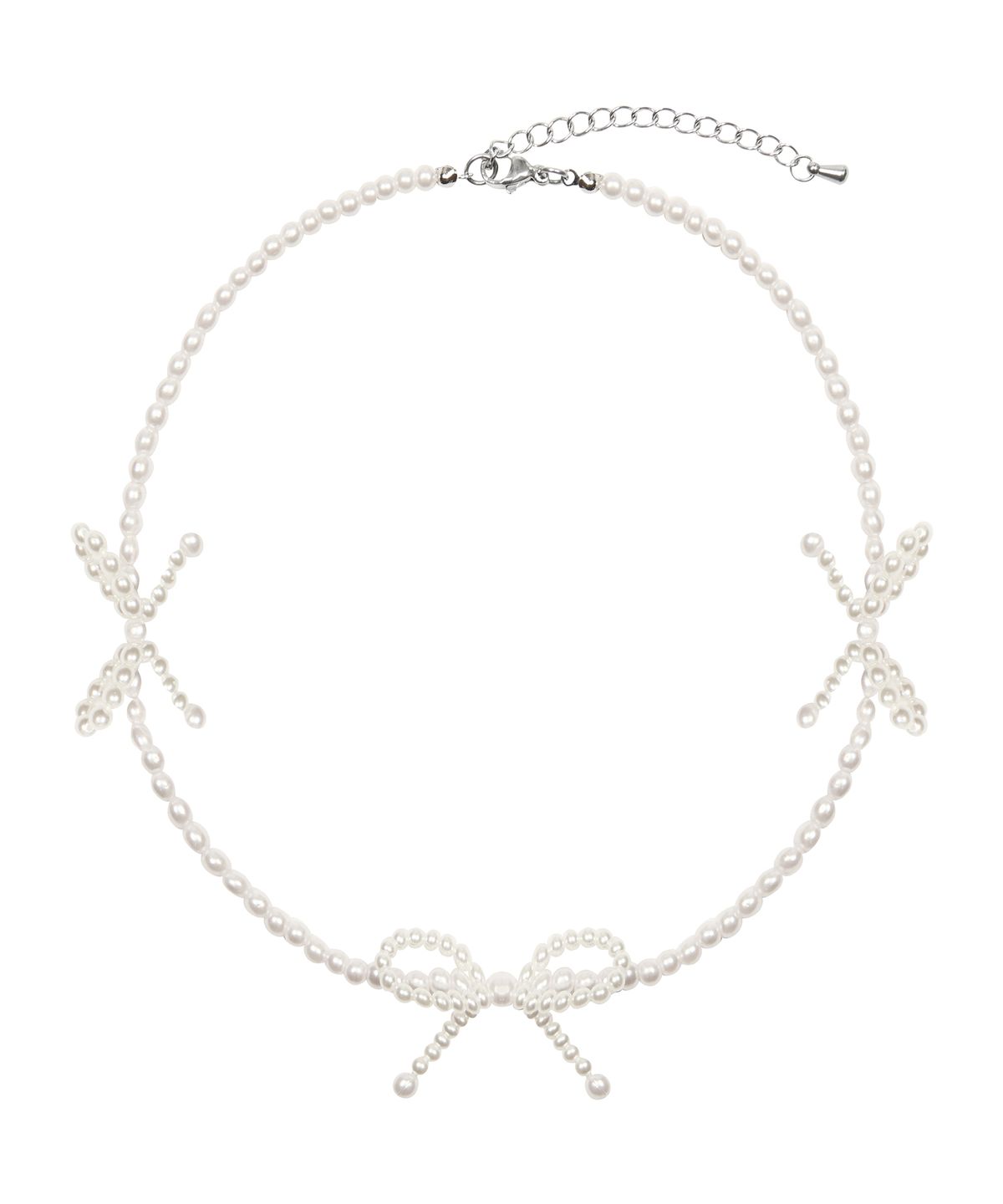 러브이즈트루(LUVISTRUE) SM RIBBON CHOCKER(WHITE)