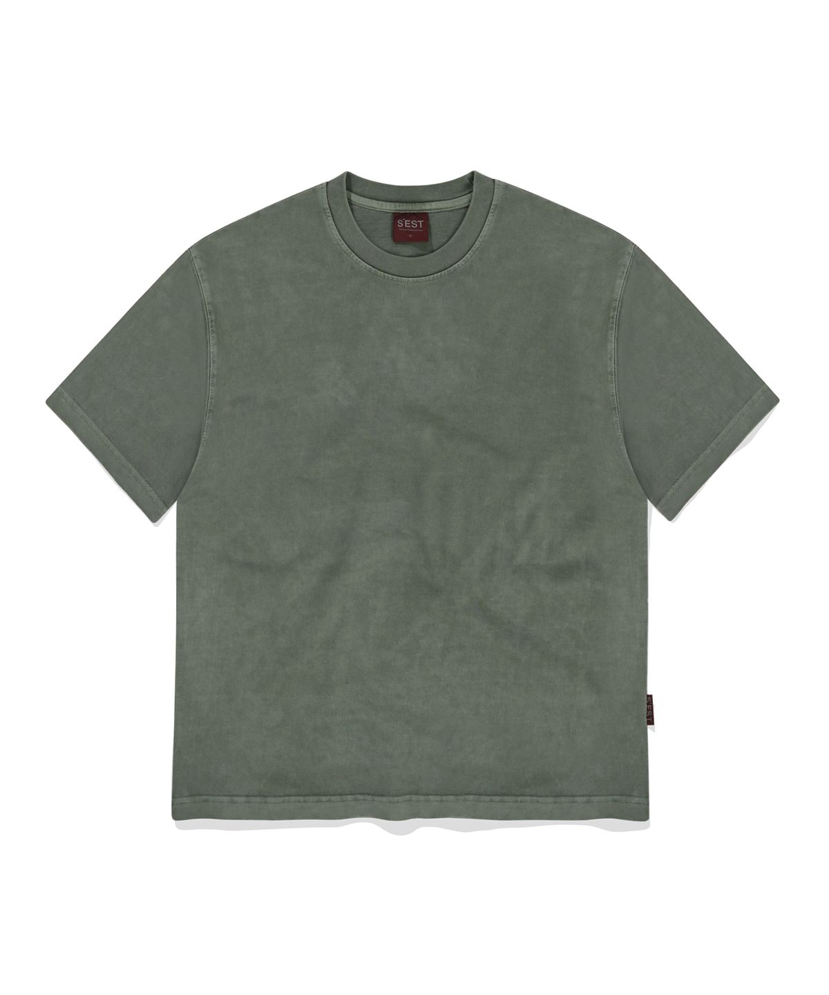 에스이에스티(S'EST) Pigment T-shirts Green