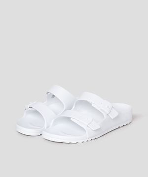 (WOMEN) EVA 투 스트랩 샌들  화이트 (HH54K2A111)