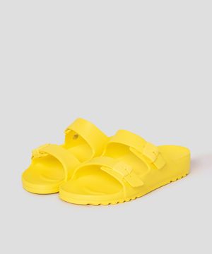 (WOMEN) EVA 투 스트랩 샌들  레몬 (HH54K2A11F)