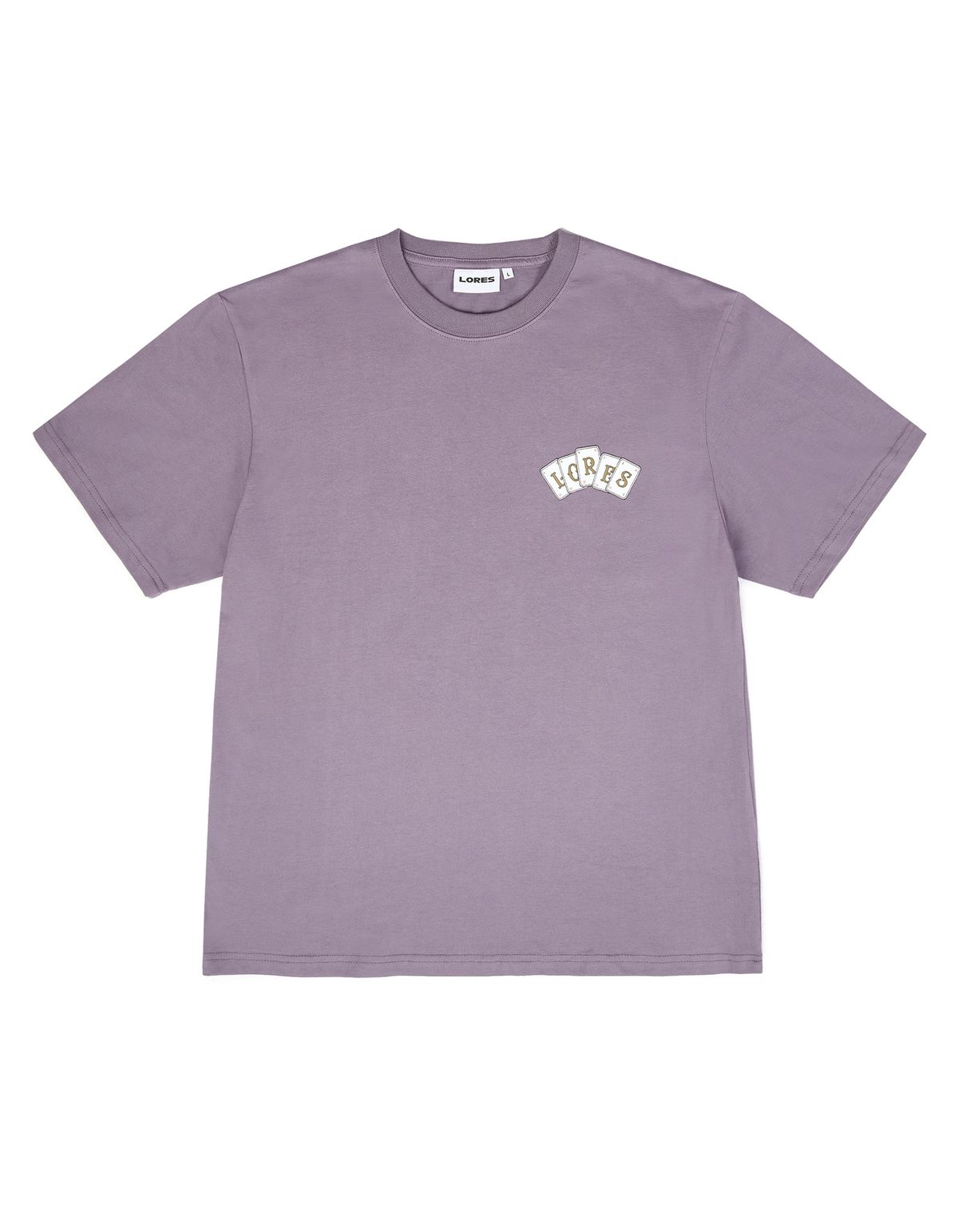 로어즈(LORES) Poker S/S Tee - Purple