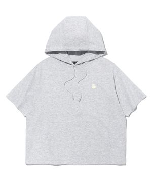 레트로베어 반팔 후디 LIGHT GREY (LP7TF423-071)