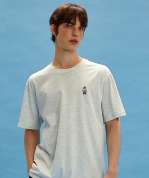 레트로베어 반팔티 OATMEAL (LP7TU433-098)