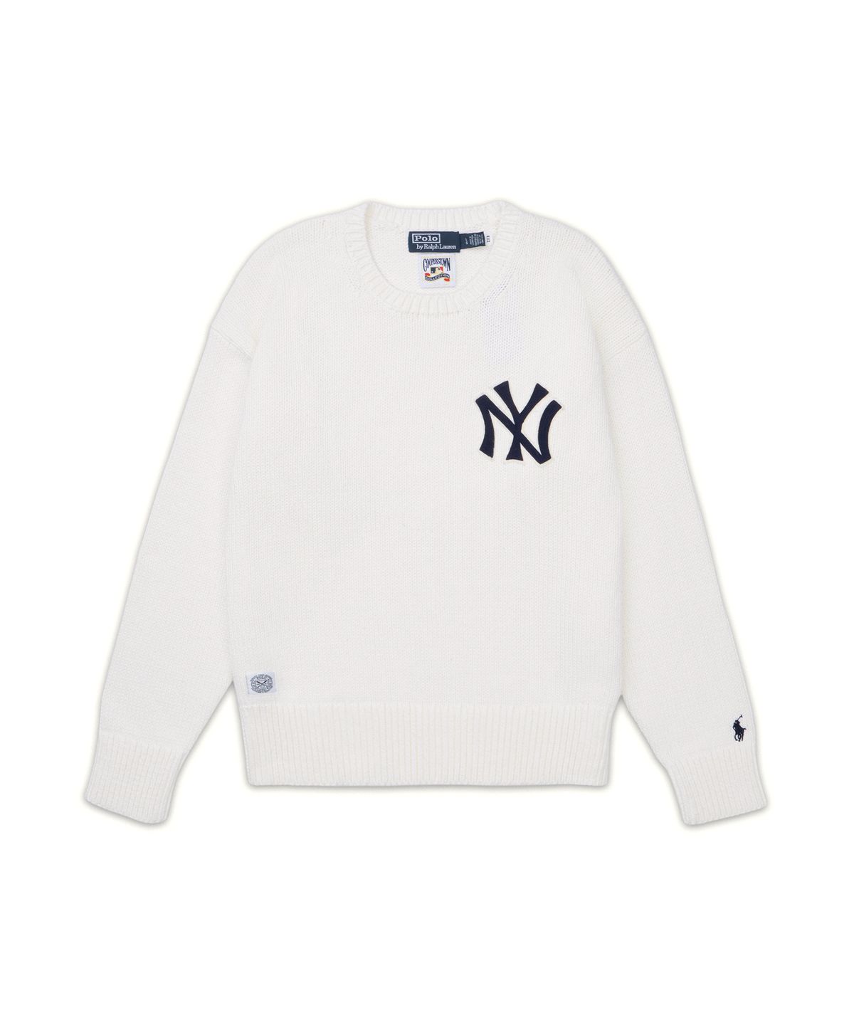폴로 랄프 로렌(POLO RALPH LAUREN) 폴로 랄프 로렌 양키스 스웨터-화이트