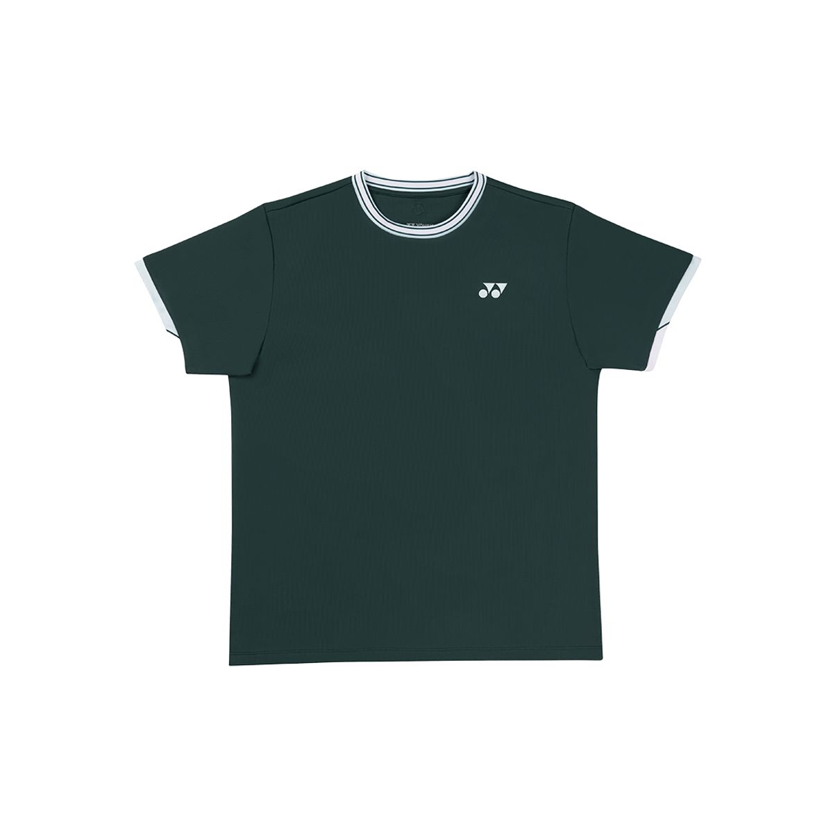 요넥스(YONEX) 255TS013M 그린 남성용 소매 컬러 포인트 테니스 게임웨어