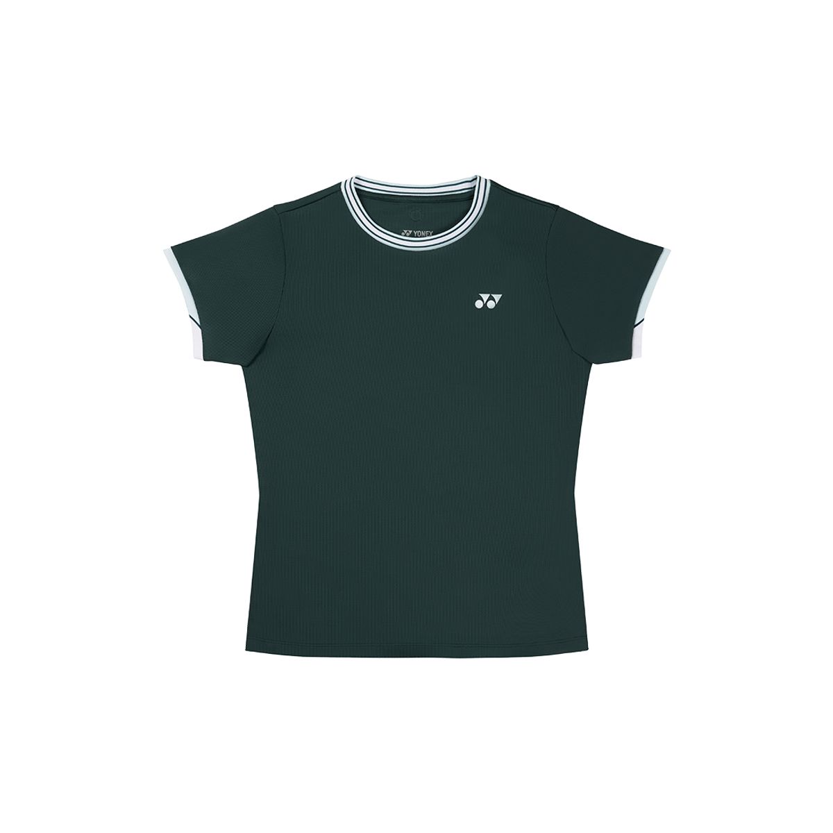 요넥스(YONEX) 255TS014F 그린 여성용 소매 컬러 포인트 테니스 게임웨어