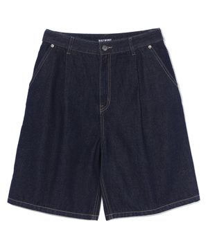 원턱 버뮤다 데님 쇼츠 VINTAGE (LP7DF464-065)
