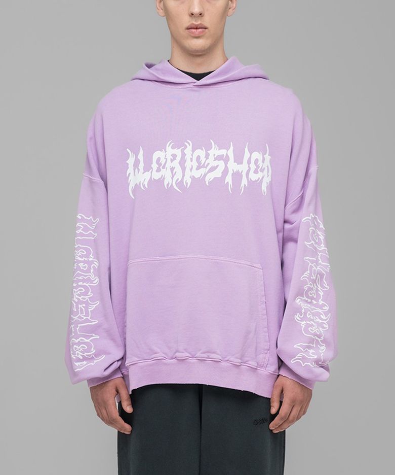 (U) 페이스리스 오버사이즈드 후디 페이디드 핑크 FAITHLESS OVERSIZED HOODIE FADED PINK