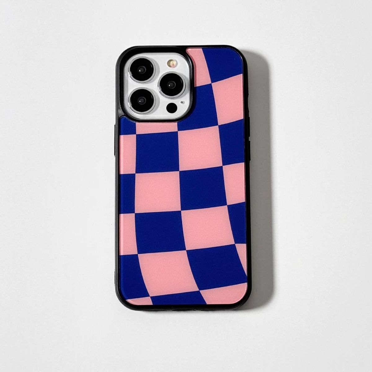 에이쓰리비쓰리(A3B3) [범퍼] Checkerboard Pink Blue 체커보드 핑크 블루 (글로시/에폭시)