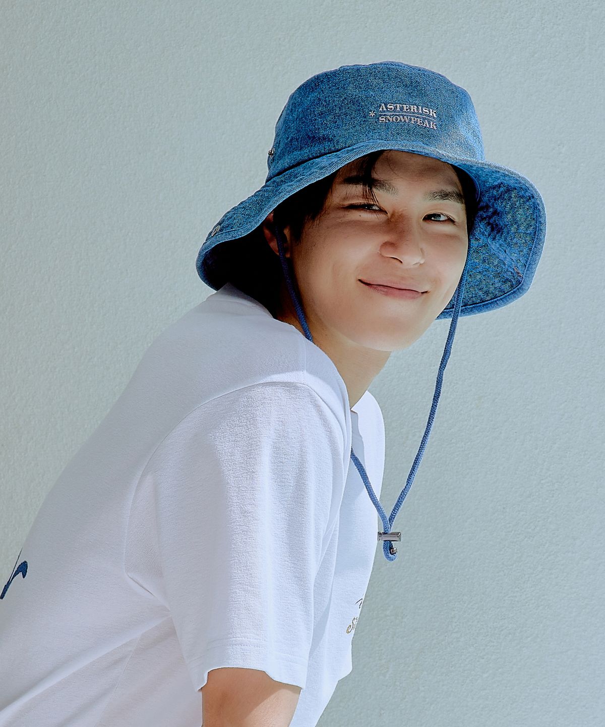 스노우피크 어패럴(SNOWPEAK APPAREL) 클랜드 와이드 햇 (S25SUFHA36) Blue Denim