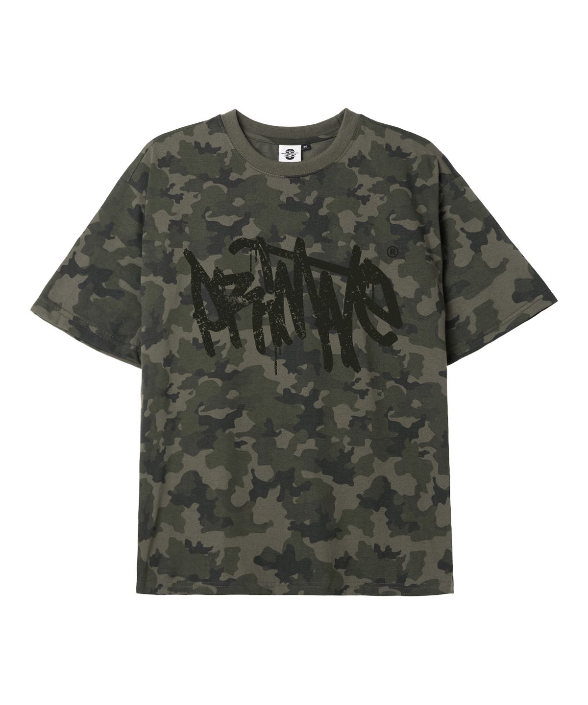 프라임에이트(PRIMATE) TAG 오버핏 카모 반팔티셔츠 3 COLORS