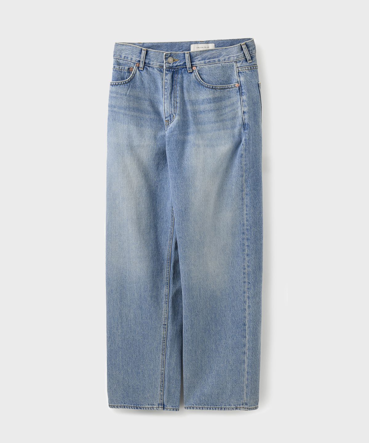 유니온블루(UNION BLUE) ARCHON WIDE DENIM PANTS [LIGHT BLUE]