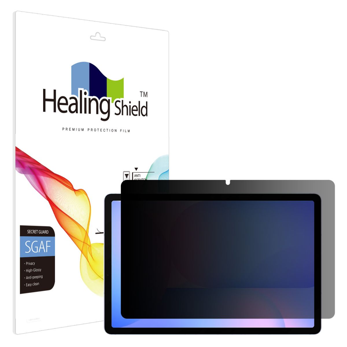 힐링쉴드(HEALINGSHIELD) 갤럭시탭S10 FE 프라이버시 사생활 보호필름 액정