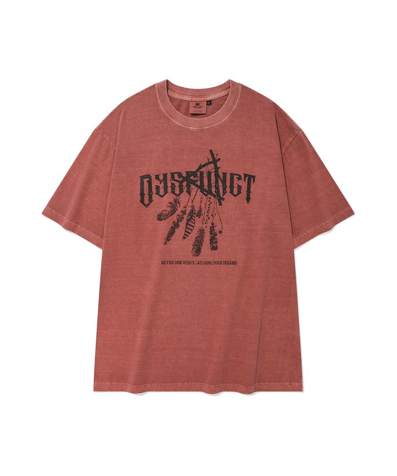 DREAM CATCHER PIGMENT T-SHIRT (PINK)