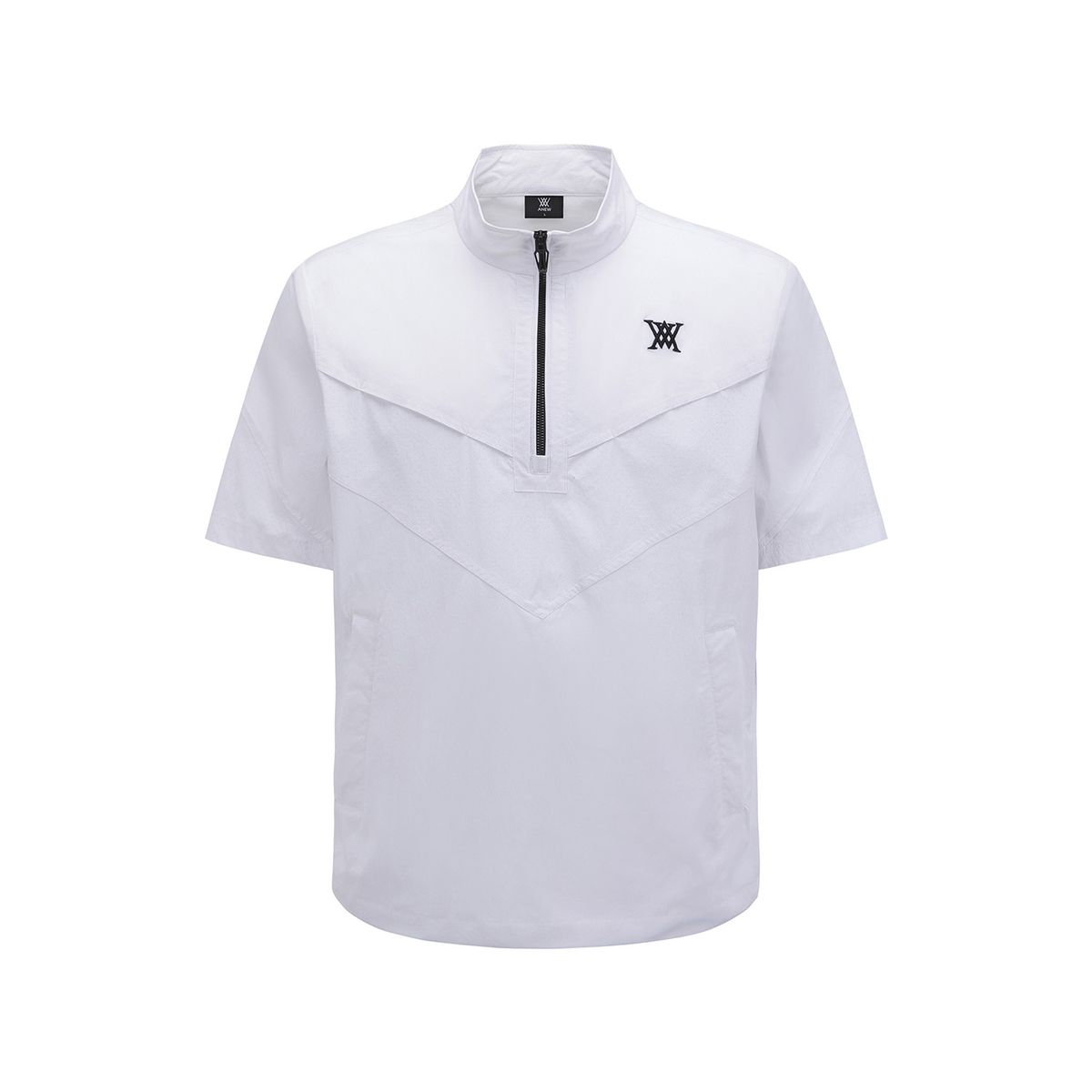 어뉴골프(ANEW GOLF) MEN SM SHORT SLEEVE ANORAK JACKET_WH