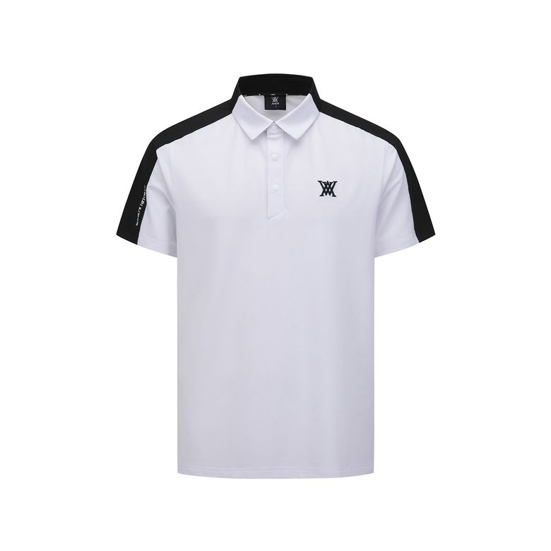 MEN SM BLOCK POINT SHORT T-SHIRT_WH