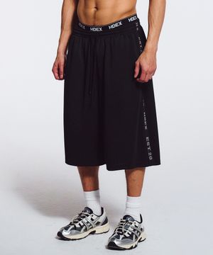 테이프 매쉬 버뮤다 쇼츠 (Black)